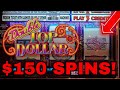 Double top dollar 150 spins