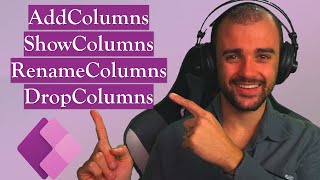 Como usar AddColumns , DropColumns , RenameColumns e ShowColumns no Power Apps