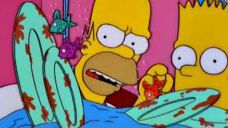 S11E10 - The House Without Marge Part 2 - Lisas Efficiency on the Test
