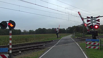 Railroad crossing of Bathmen, The Netherlands/Bathmen geležinkelio pervaža, Nyderlanduose