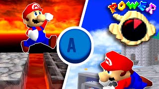MARIO 64 but the A BUTTON damages ME