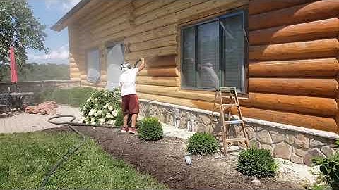 Media Blasting Full video by Log Masters Restorations