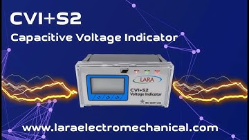 Capacitive Voltage Indicator - CVI+S2