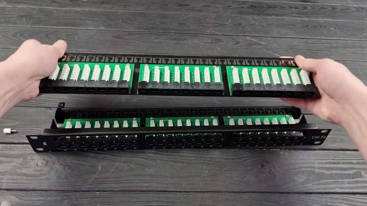 パッチ Патч-панель 19 RJ-45 портов 48 スツール