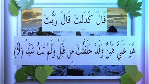 القران الكريم سورة مريم الاية 9 عبد الباسط عبد الصمد.wmv