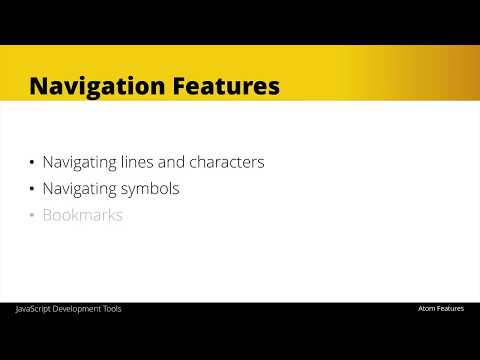 Atom Editor Tutorial - Navigation Features [2/32]
