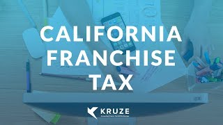 California franchise tax