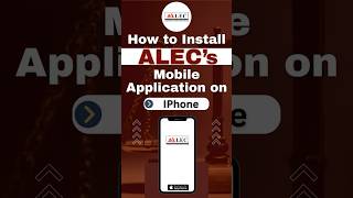 How to install Alec mobile application on iphone #appinstallation screenshot 1