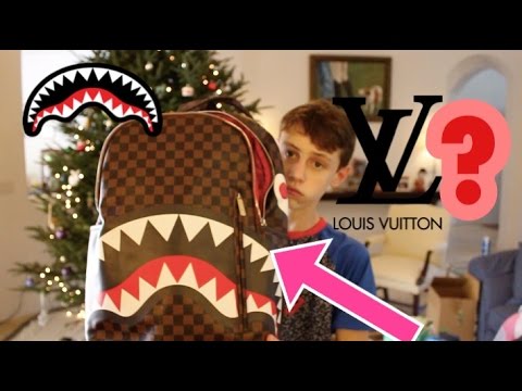 SPRAYGROUND X LOUIS VUITTON? SPRAYGROUND SHARKS IN PARIS BACKPACK REVIEW! 