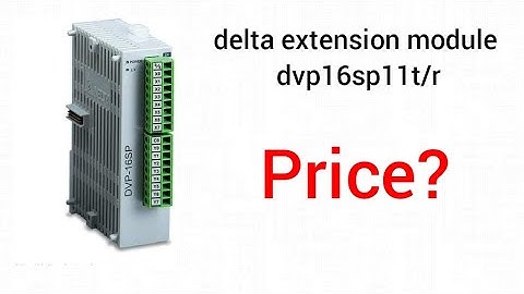 delta extension module dvp16sp11t/r price?