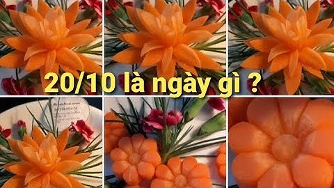 20 tháng 10 là ngày gì vậy