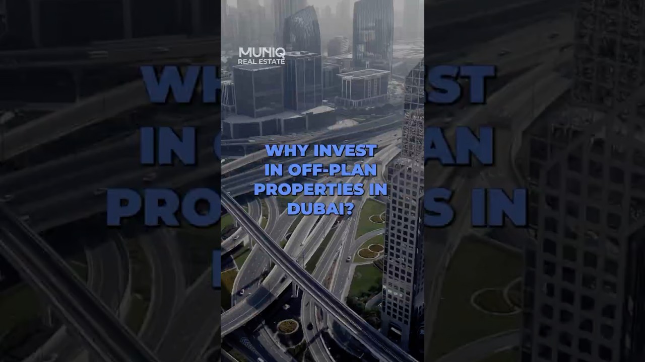 Invest smart with off-plan properties in Dubai! DM us 
