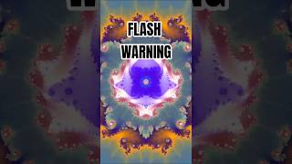 ⚠️ FLASH WARNING ⚠️ Trippy ⚠️ Fractal Multicolored Dreamscape Video #shorts #trippy #digitalart