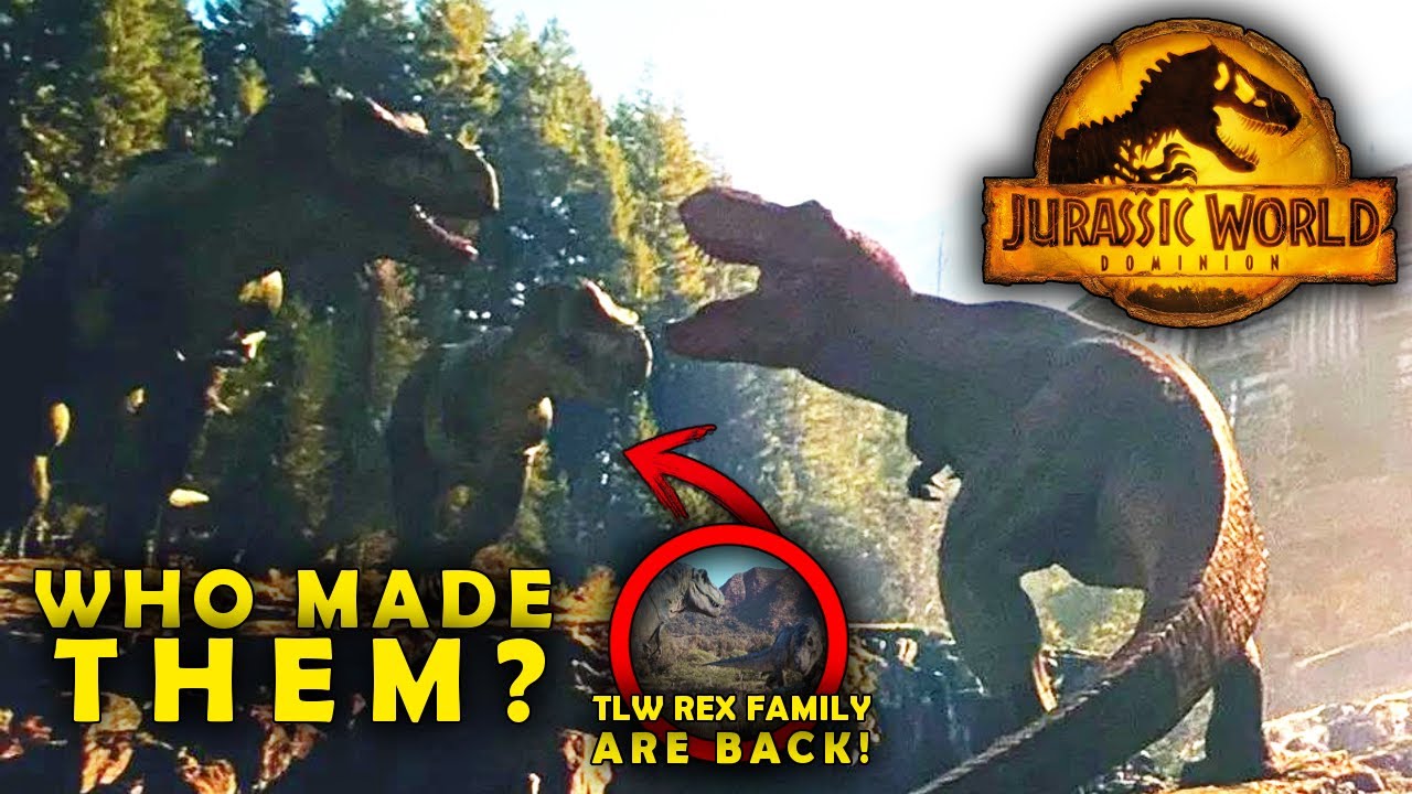 Jurassic World Dominion 2 New Tyrannosaurus Explained Official 