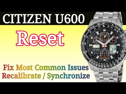 Vidéo: Les montres citizen eco drive s'arrêtent ?