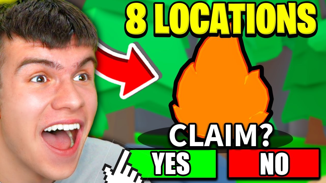 ALL 8 FLAME LOCATIONS In Roblox REBIRTH CHAMPIONS X! How To Craft The