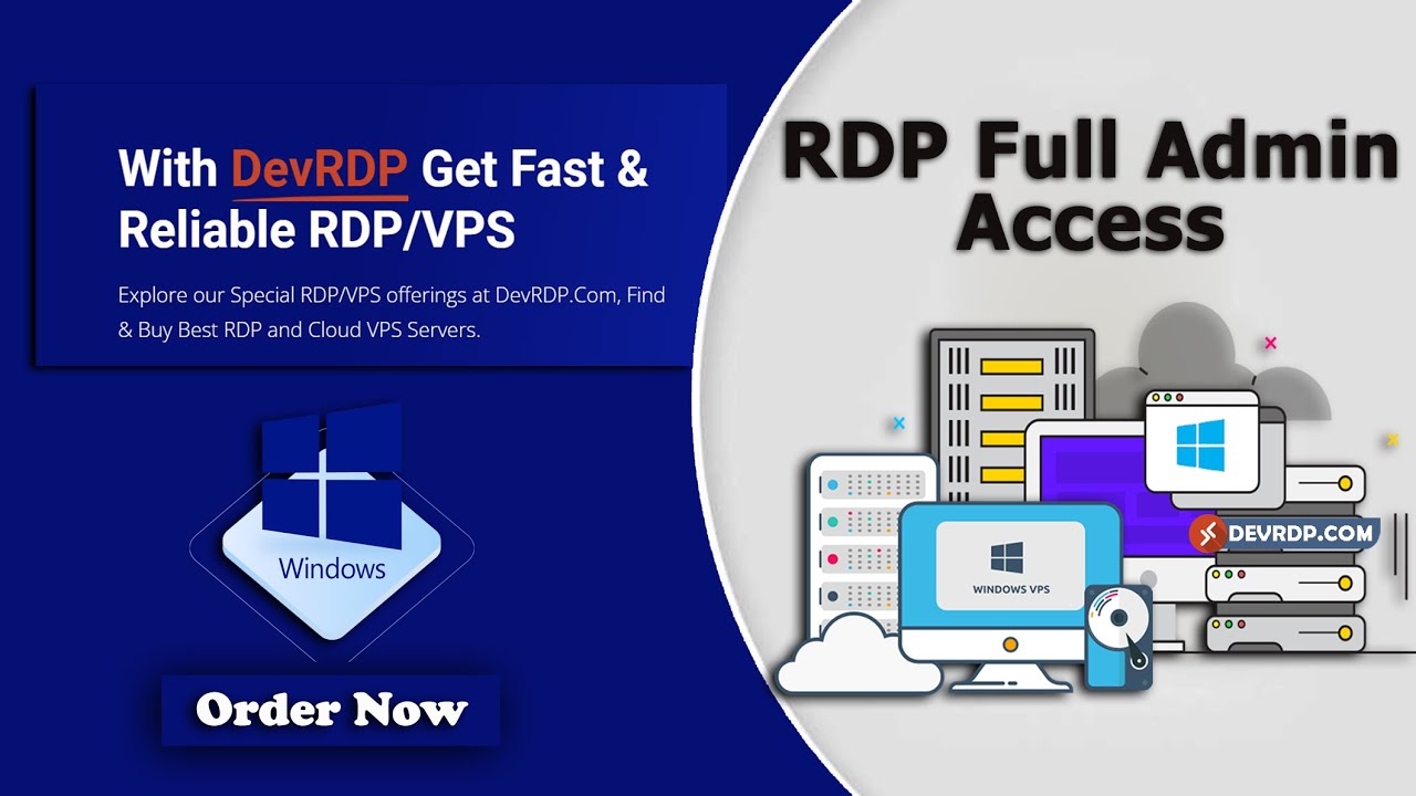 Buy RDP/VPS - RDP With Full Admin Access