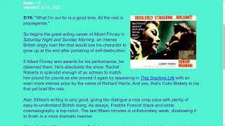 Movie Review: Saturday Night and Sunday Morning (1960)