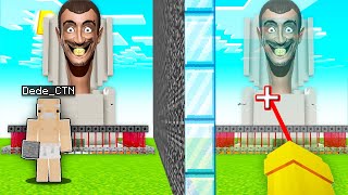 Güvenli̇ Ski̇bi̇di̇ Tuvalet Yapi Kapişmasinda Tek Tarafli Cam İle Trolledi̇m - Minecraft