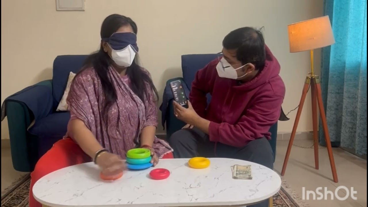 Blindfold ring game 