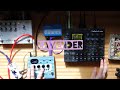 Elektron digitakt live looping JAM with guitar,microcosm,BANANANA EFFECTS TARARIRA 21/08/21 PM14:30