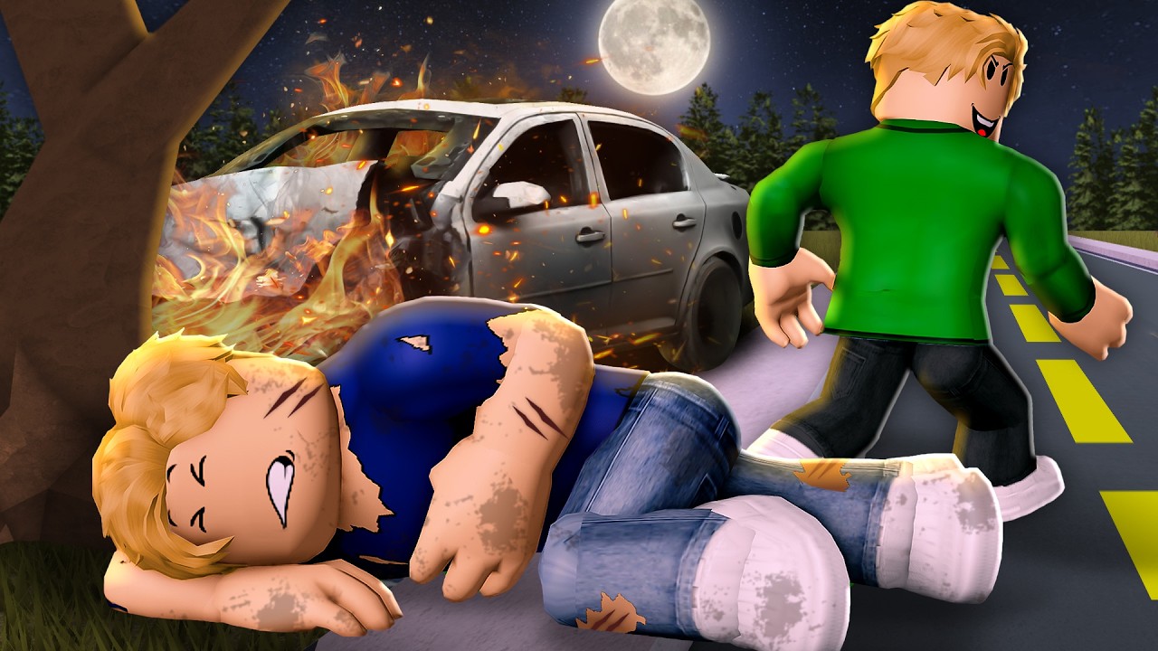 His TWIN Left Him For DEAD! (A Roblox Movie)