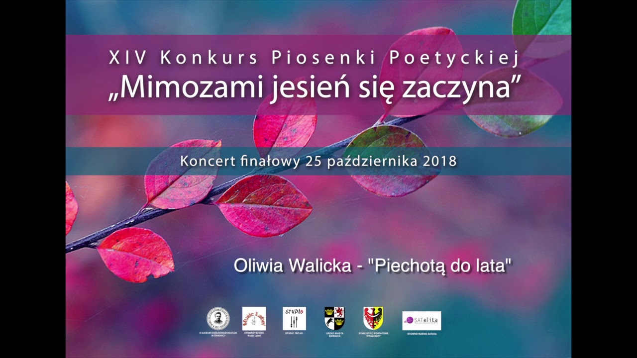 Oliwia Walicka - "Piechotą do lata"