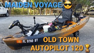 Maiden Voyage⚓Old Town Autopilot 120 w/ Minn Kota! Should You Buy Or Upgrade? My Honest Review🤔
