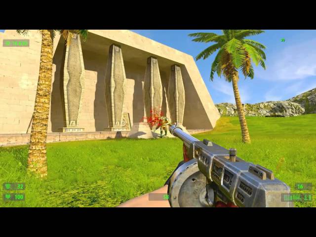 Serious Sam HD: The First Encounter Gameplay class=