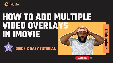 iMovie Video Overlay Editing Hack [Free Subscribe Button]
