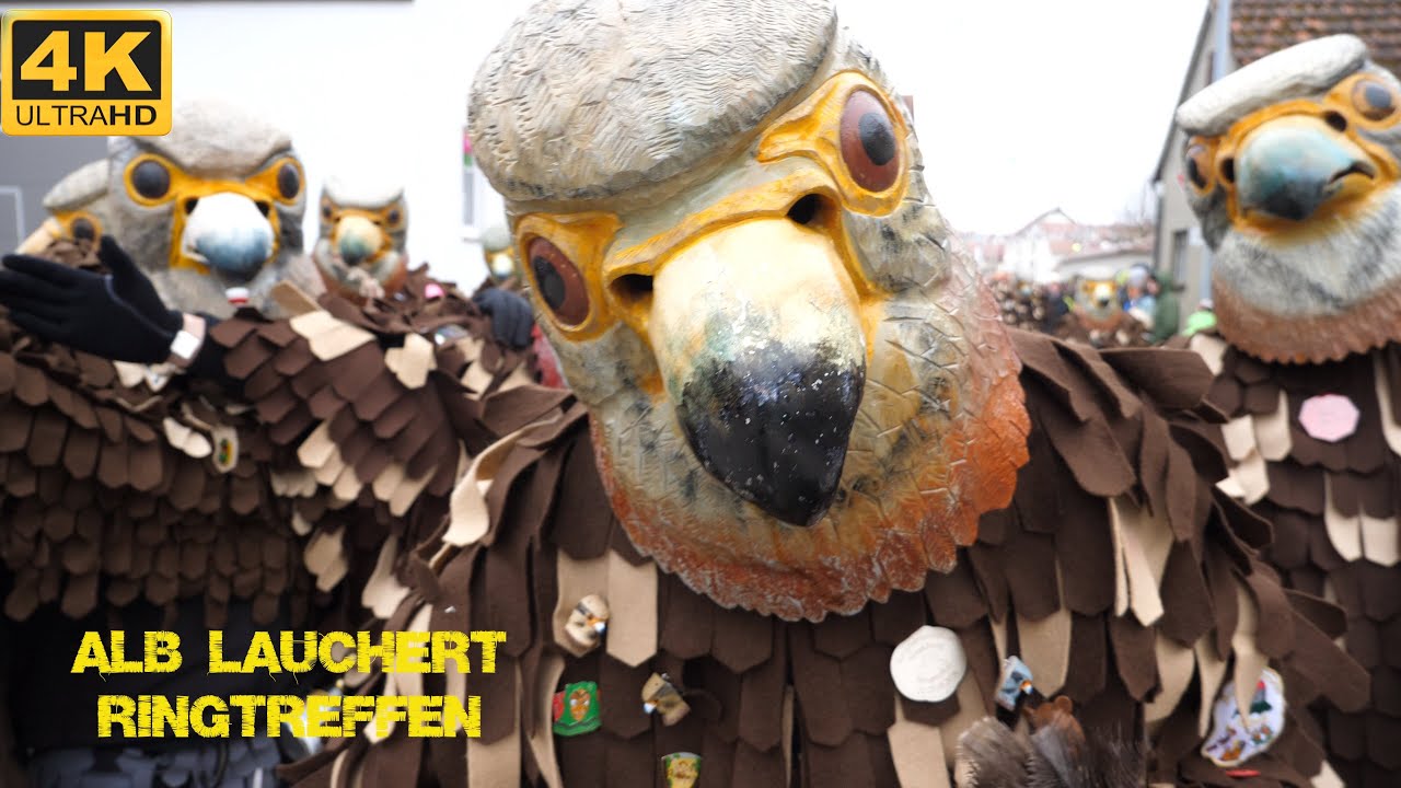 Fasnet Umzug in Feldhausen, Alb Lauchert Ringtreffen Teil 4