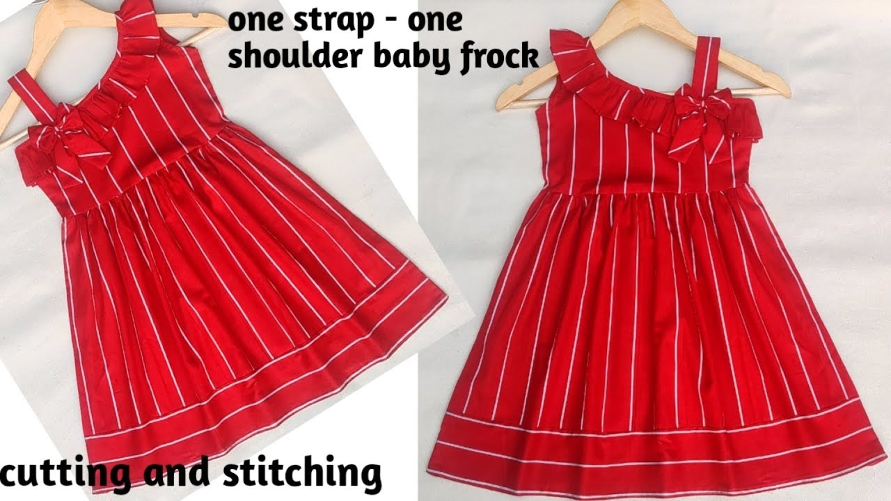 Box Pleated Baby Frock Cutting and Stitching Fancy Baby Frock Baby Girls  Dress Design