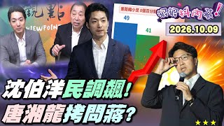 【#狠狠抖內幕】安啦！#蔣萬安 依舊超穩？遭狂追20%仍領先8%？#沈伯洋 行程滿狂掃弱勢區！#唐湘龍 專訪保溫箱變恐怖箱？蔣萬安慘遭「中國人」拷問！泛藍媒體人接力酸蔣？急拋#松機 搶話語權？