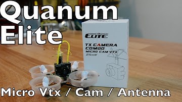 Quanum ELITE QB58 TX CAMERA COMBO Micro Cam VTX 25mW 40CH 5.8GHz (NTSC)