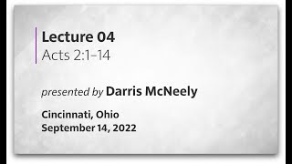 04 - Acts 2:1-14 | Acts of the Apostles