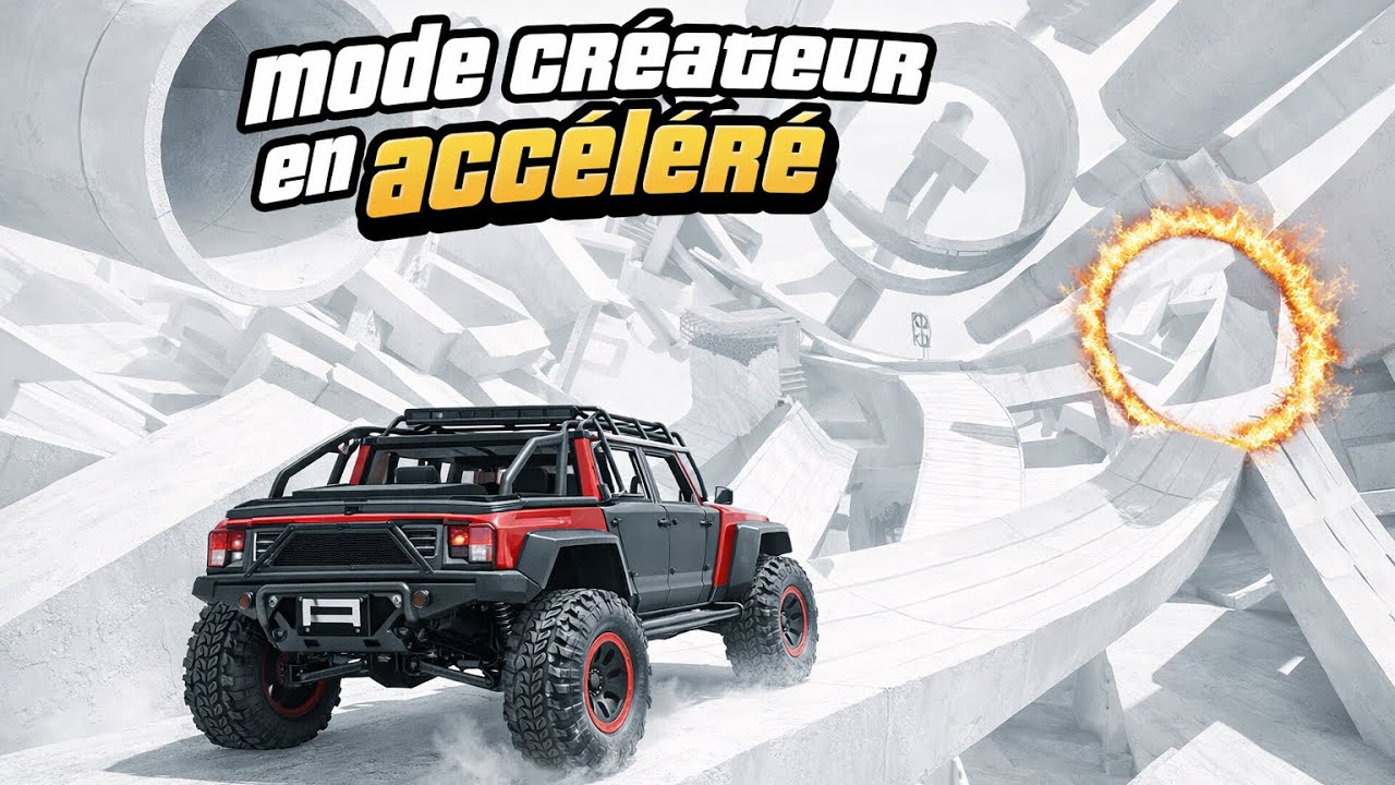 ⚫️ Mode Éditeur, extrait de la création d’un parcours en Draugur x8