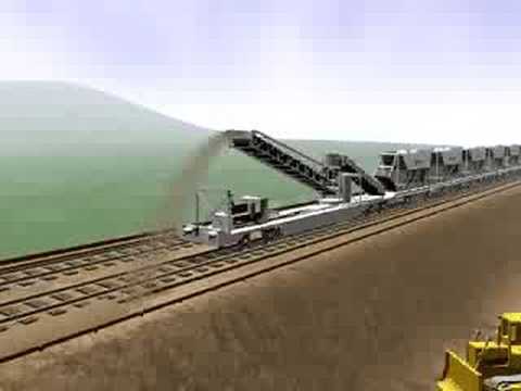 Lafarge's Self Discharging Train