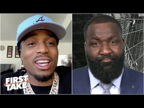 Kendrick Perkins confronts Quavo over Twitter jabs | First Take