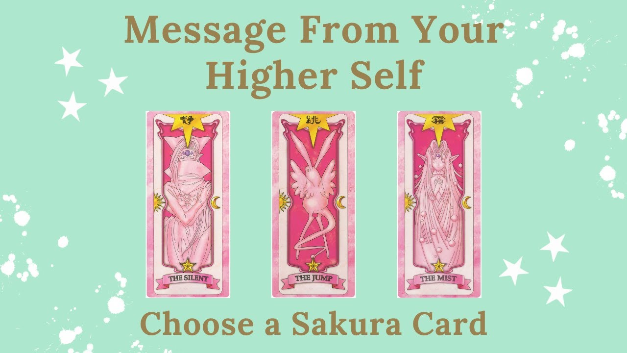 💖😇 Messages From Your Higher Self 😇💖 | Pick a Sakura Card | Timeless ...