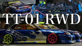 TAMIYA TT-01 2駆ドリ仕様！新潟のR32コンビがMRCで爆走