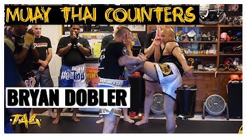 Ajarn Bryan Dobler Two Counters for a Foot Jab (Teep)