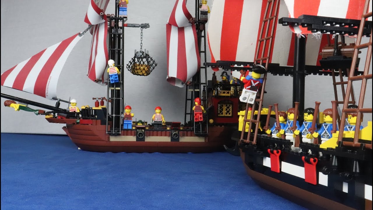 Lego Pirates Sea Battle - YouTube