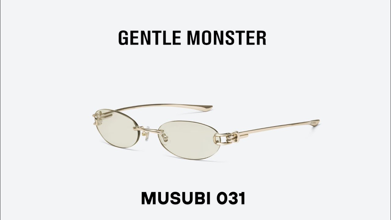 Ba Hai Gac] Gentle Monster Musubi 031 rimless sunglasses - super