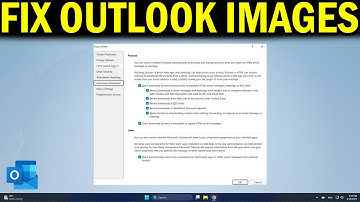 How To Fix Outlook not displaying images