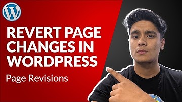 WordPress Revisions: How to Restore WordPress Pages to Older Date?