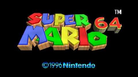 SM64 Shorts 1: intro screw-up