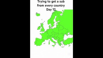 Trying to get a sub from every country day 12