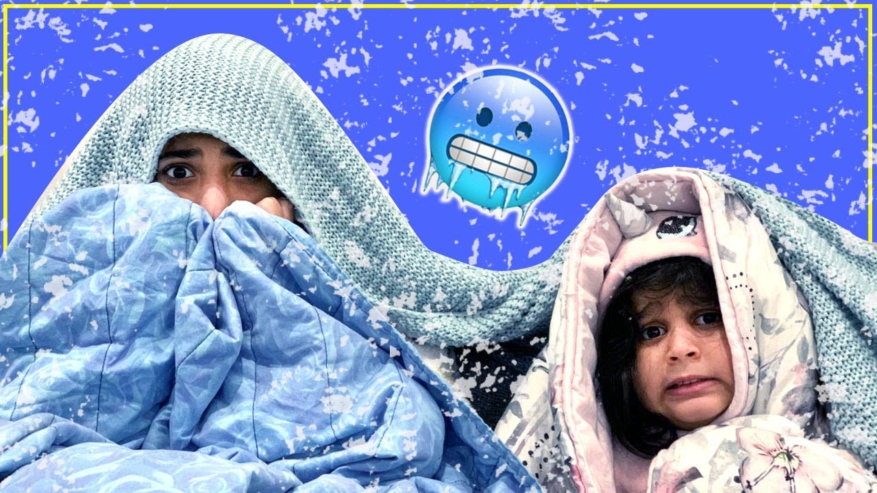 منى وشهد تجمدو من البرد وفضول جاب العيد 🤣