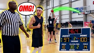 THINGS GOT HEATED!! Mic’d Up 5v5 Men’s League Basketball Game!