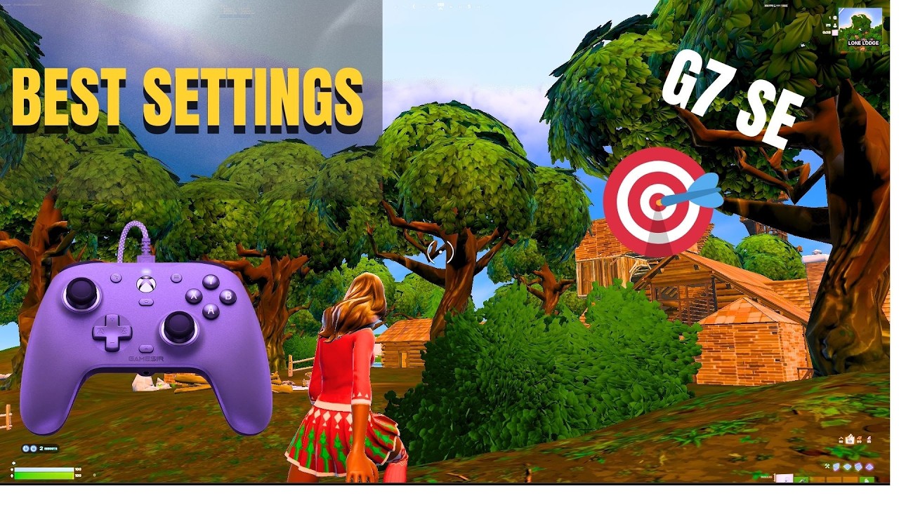 My BEST Fortnite Settings with GameSir G7 SE 🔥 (Full Gameplay)
